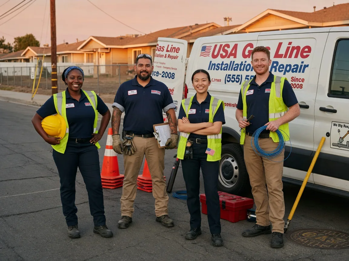 Gas Line Installation company in Eton, GA